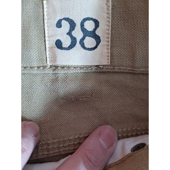 NWT Red Head Brand Co Men's Beige RH Canvas Cargo Shorts Size 38 - Picture 4 of 5